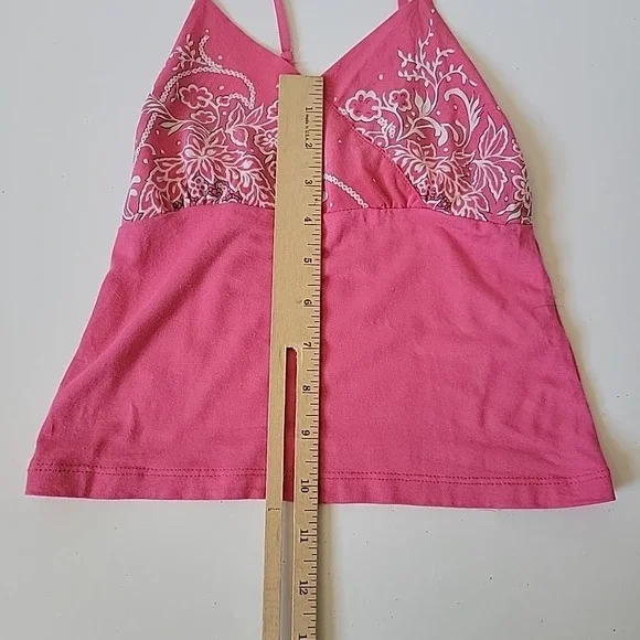 Sister Sam Hank Hem Skirt Cami Set 2 Piece Mixed Media Fairy Flowy Gypsy Party - Picture 12 of 16